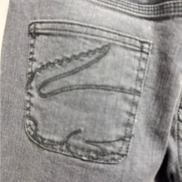 Lacoste Classic Gray Straight Jeans - Picture 10 of 12